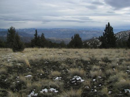 photo: view overlooking John Day River drainage